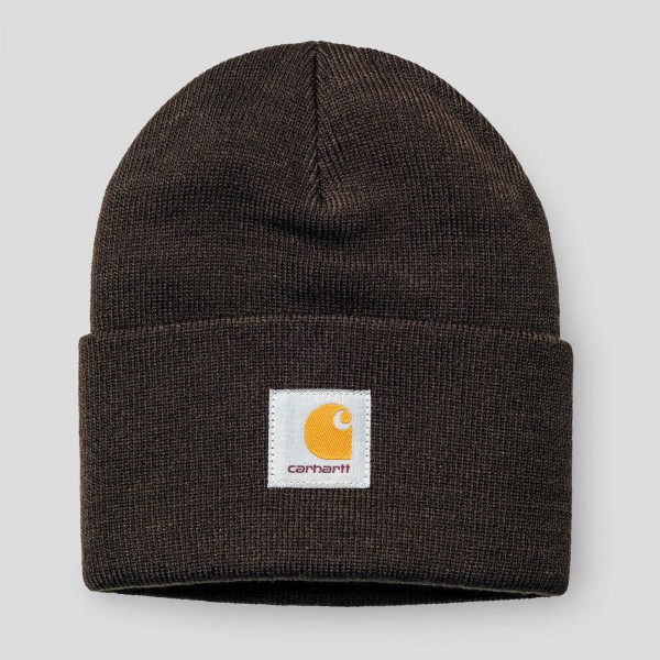 Acrylic Watch Hat - tobacco